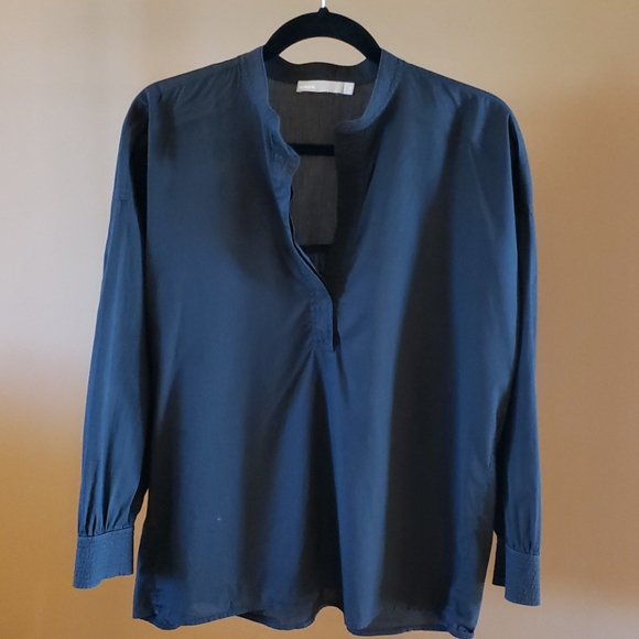 Vince Tops - Vince Long Sleeve 3/4 Button Blouse